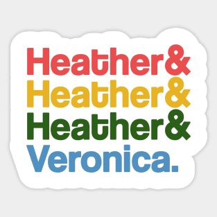 Heather Names Sticker